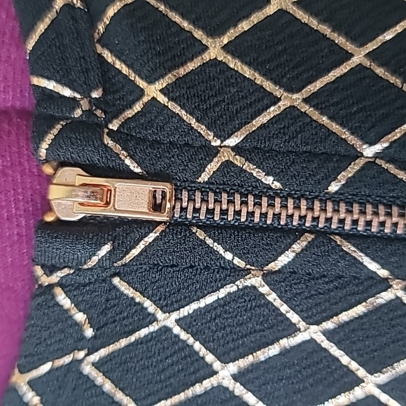 Black & Gold Elegant LLR Amelia Dress - Picture 4 of 8